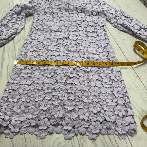 Shoshanna Lilac Floral Mini Dress - Picture 11 of 13